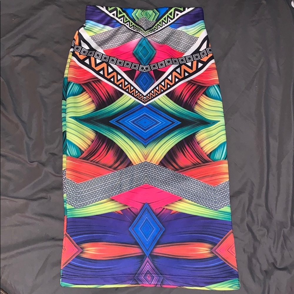 Color me cute pencil skirt